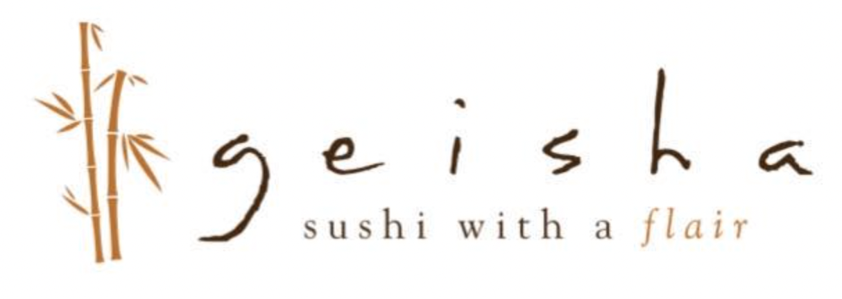 Geisha, Sushi with Flair logo top