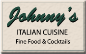 Johnny's Italian Dining logo scroll
