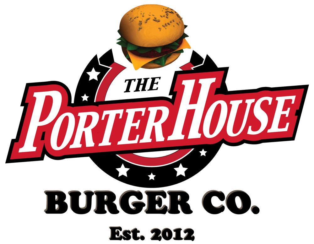 PorterHouse Burger Company logo top - Homepage