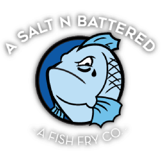 A Salt n Battered, a Fish Fry and Bar Co. logo top - Homepage