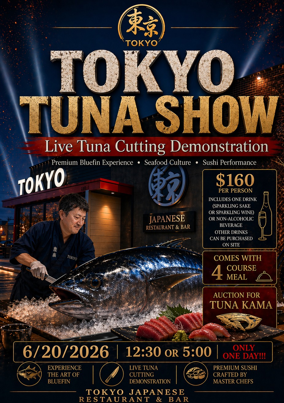 Tuna Cutting Show Flyer