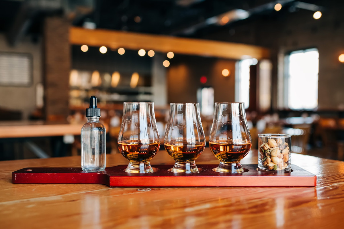 Glass of whiskey