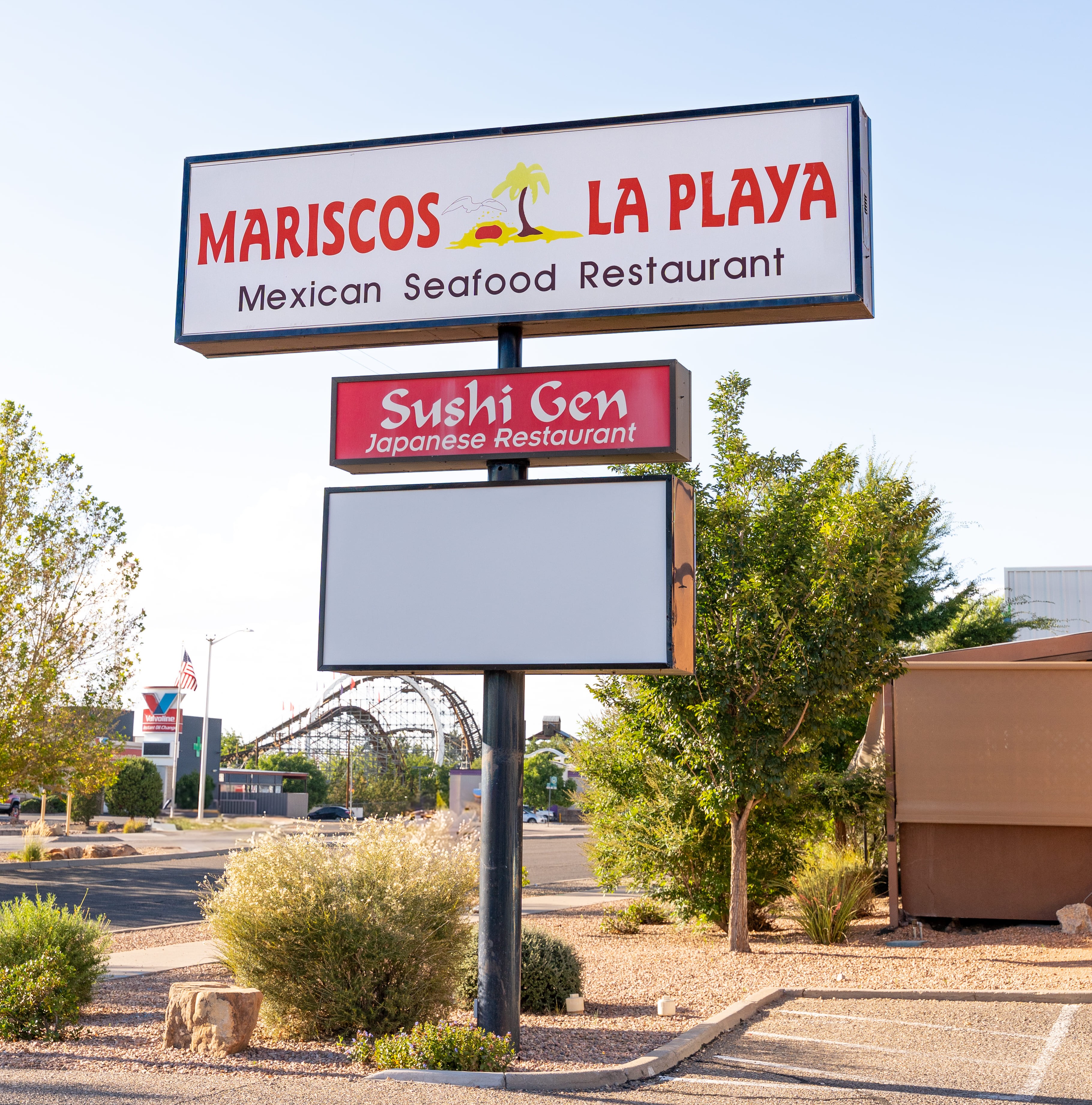 Mariscos La Playa exterior