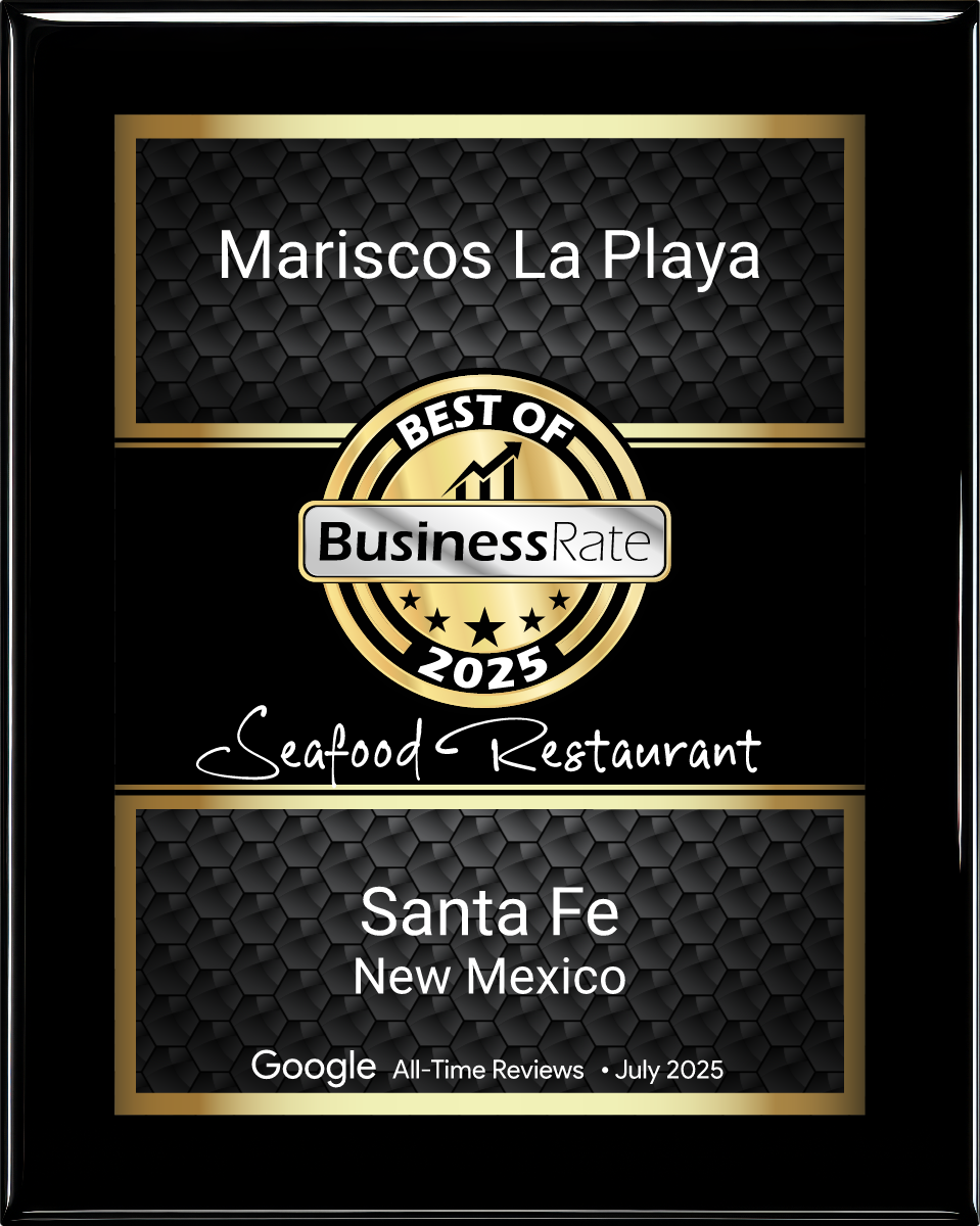 Mariscos La Playa Santa Fe award