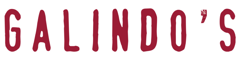 Galindo's Mexican logo scroll