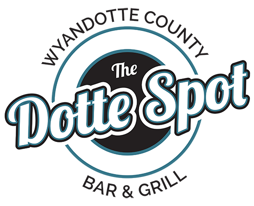 The Dotte Spot Bar & Grill logo scroll