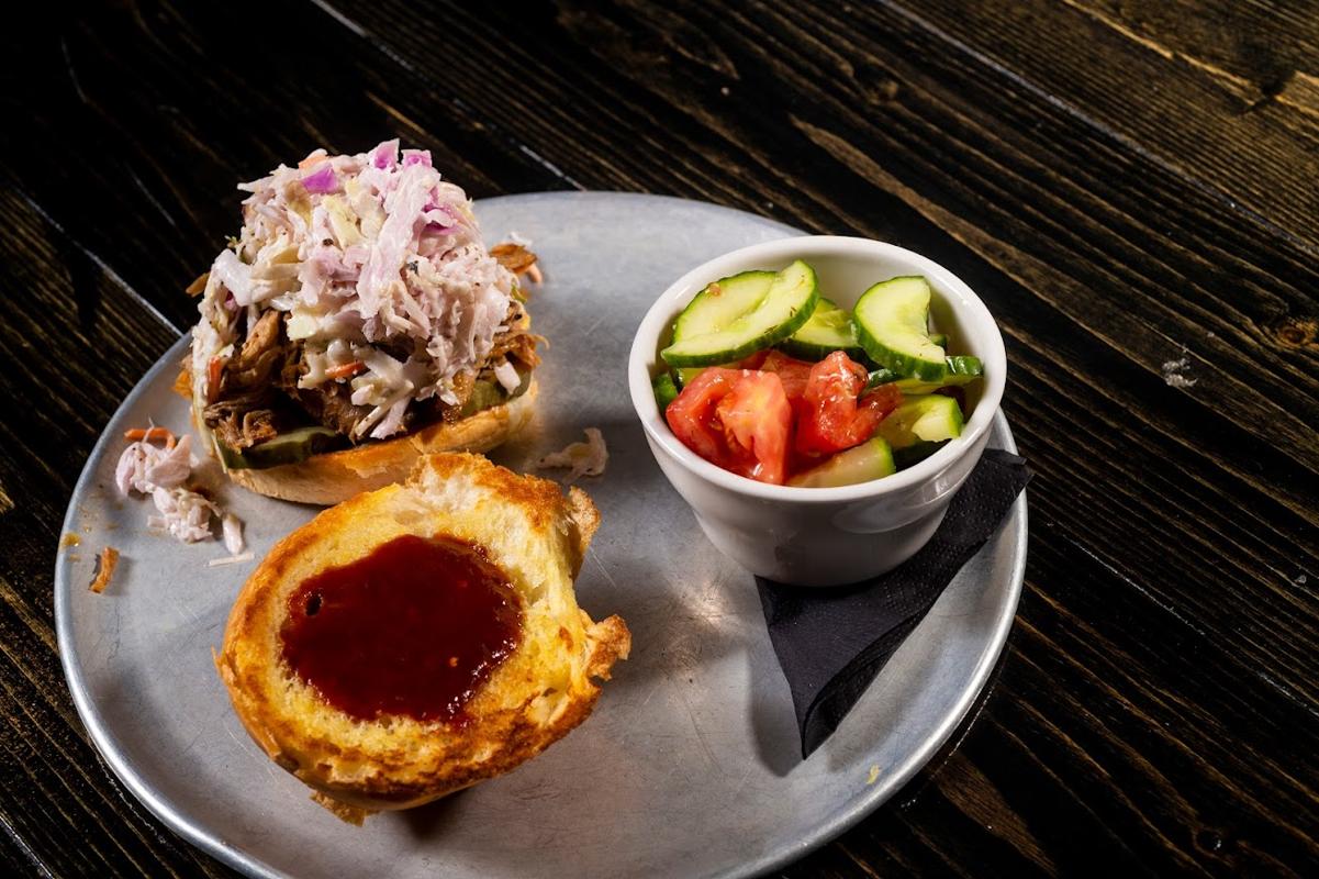 Gun Powder Pork Sandwic