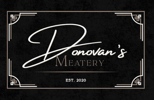 Donovan's Meatery logo top - Homepage