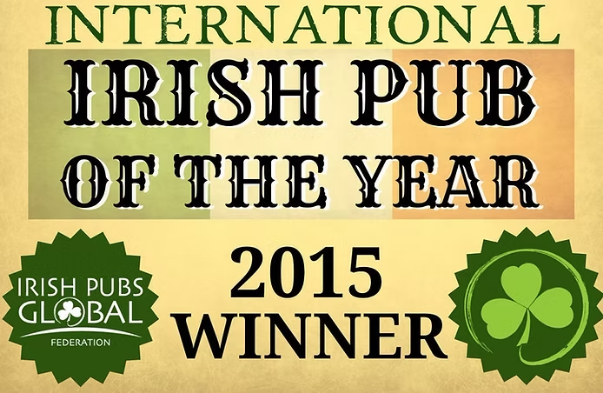 International Irish Pub Of The Year 2015 Winner