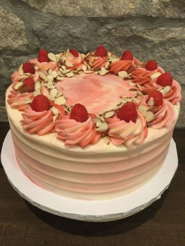 almond raspberry cake
