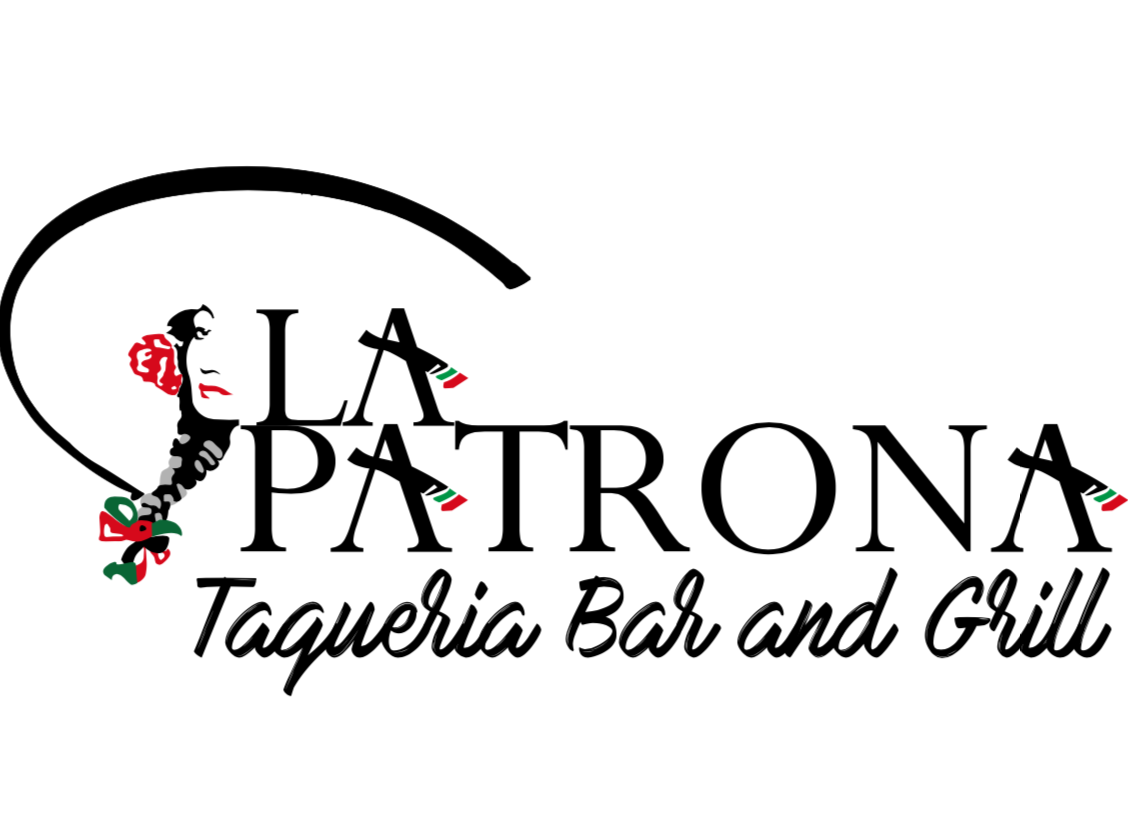 Taqueria la Patrona logo scroll