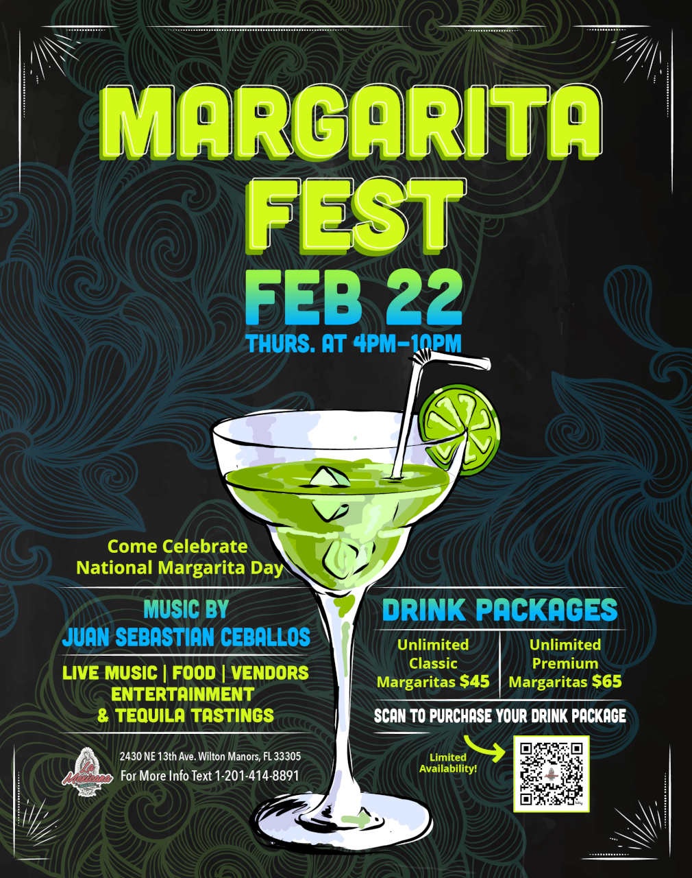 Margarita Fest flyer