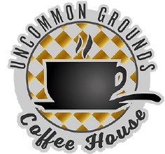 Common Grounds logo scroll