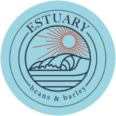 Estuary Beans & Barley logo scroll
