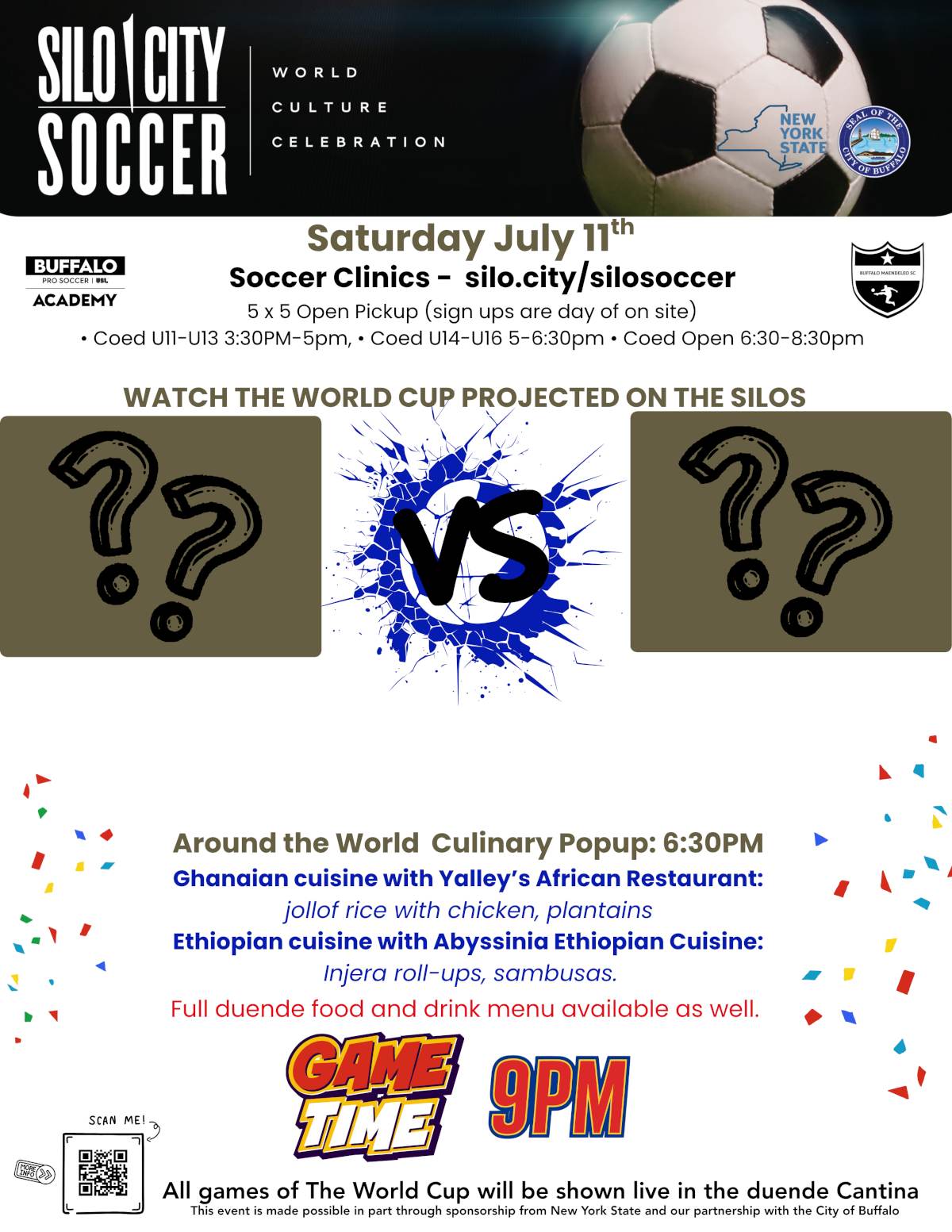 Silo City Soccer Schedule