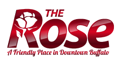 The Rose Bar and Grill logo top