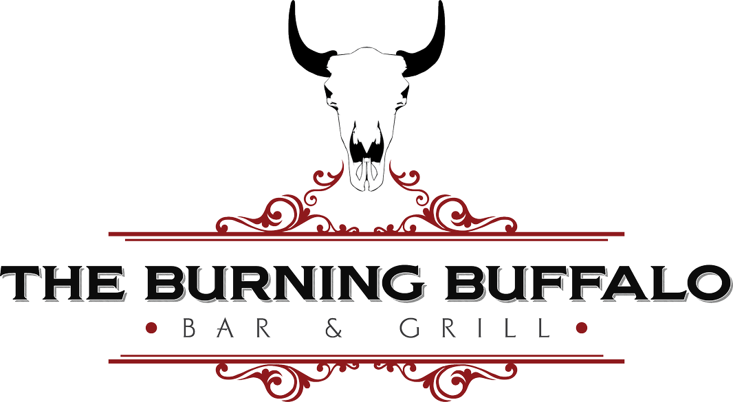 The Burning Buffalo logo scroll - Homepage