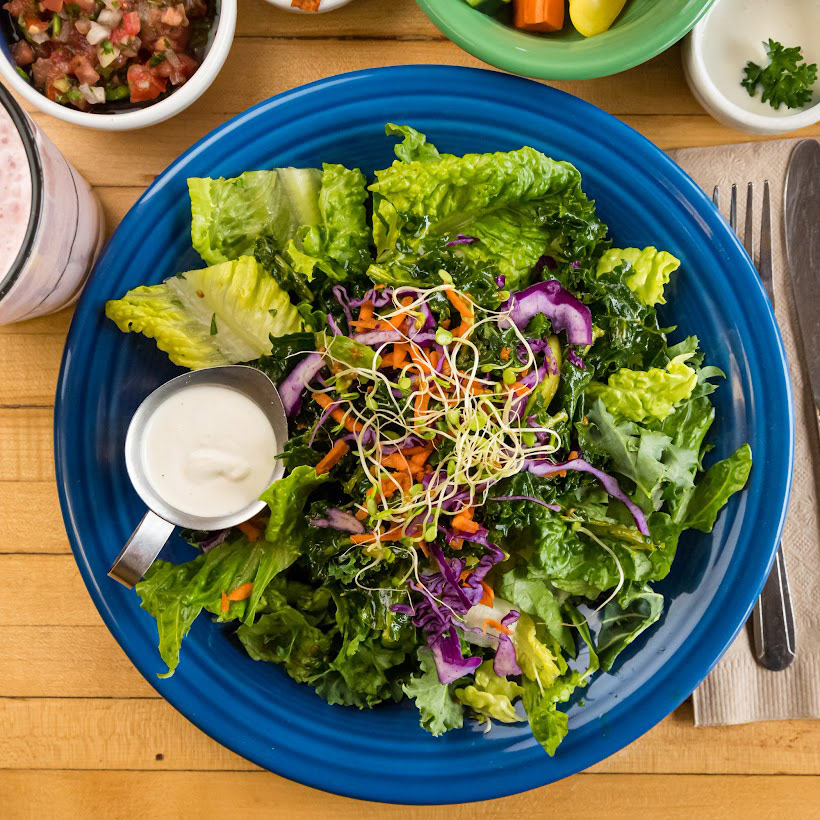 Mixed green salad