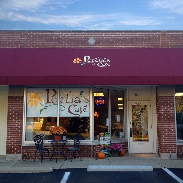 Portia's Cafe Outside