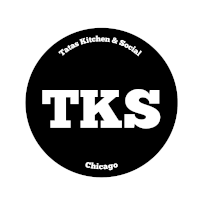 Tata's Kitchen + Social logo