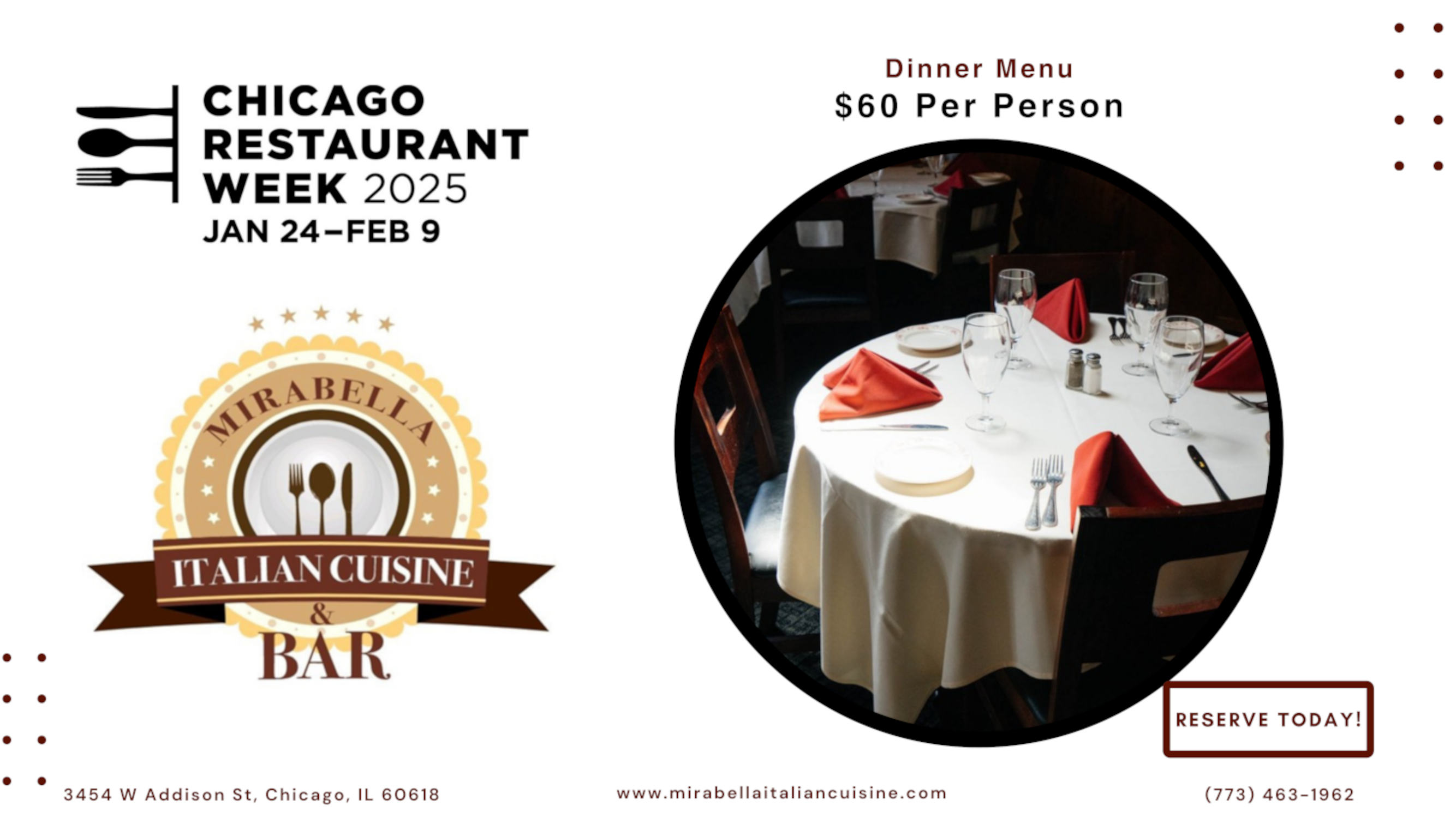 Chicago restaurant week