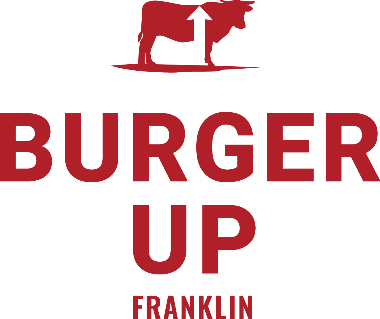 Burger Up Franklin logo scroll