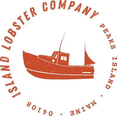 Island Lobster Company logo scroll
