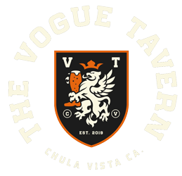 Vogue Tavern logo top - Homepage