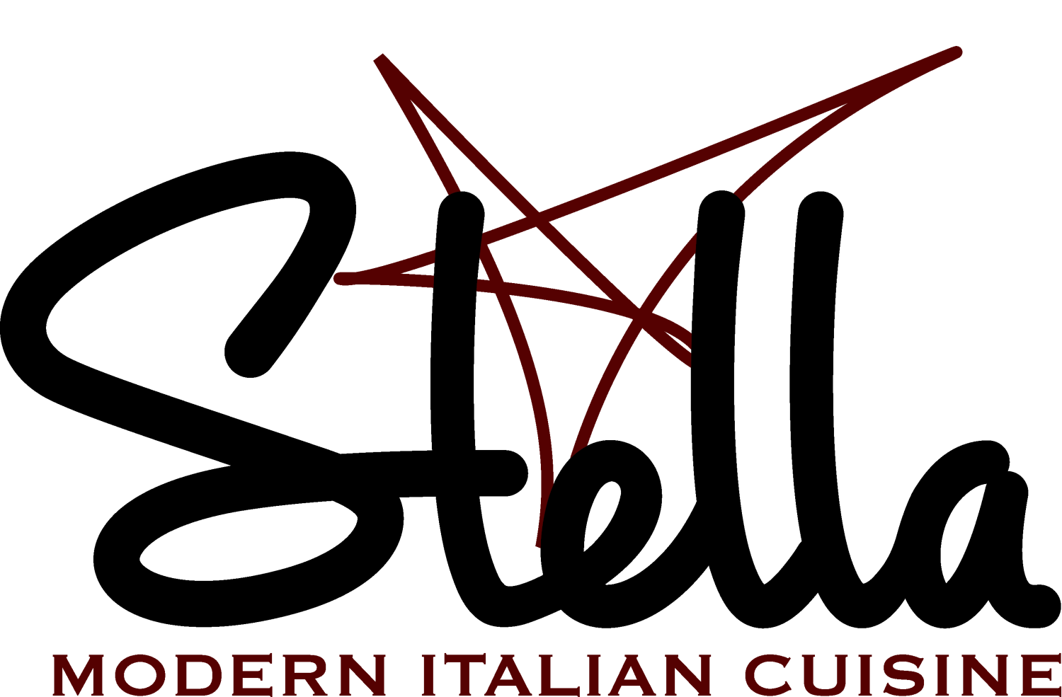 Stella Modern Italian Cuisine logo scroll
