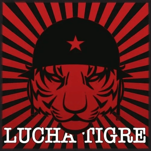 Lucha Tigre logo scroll