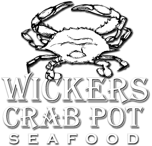 Wicker's Crab Pot logo top
