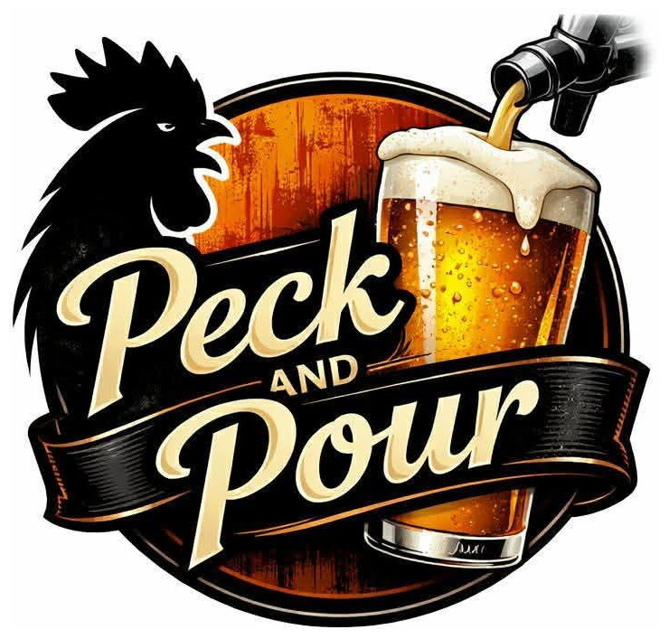Peck & Pour, Wings & Beer logo top - Homepage