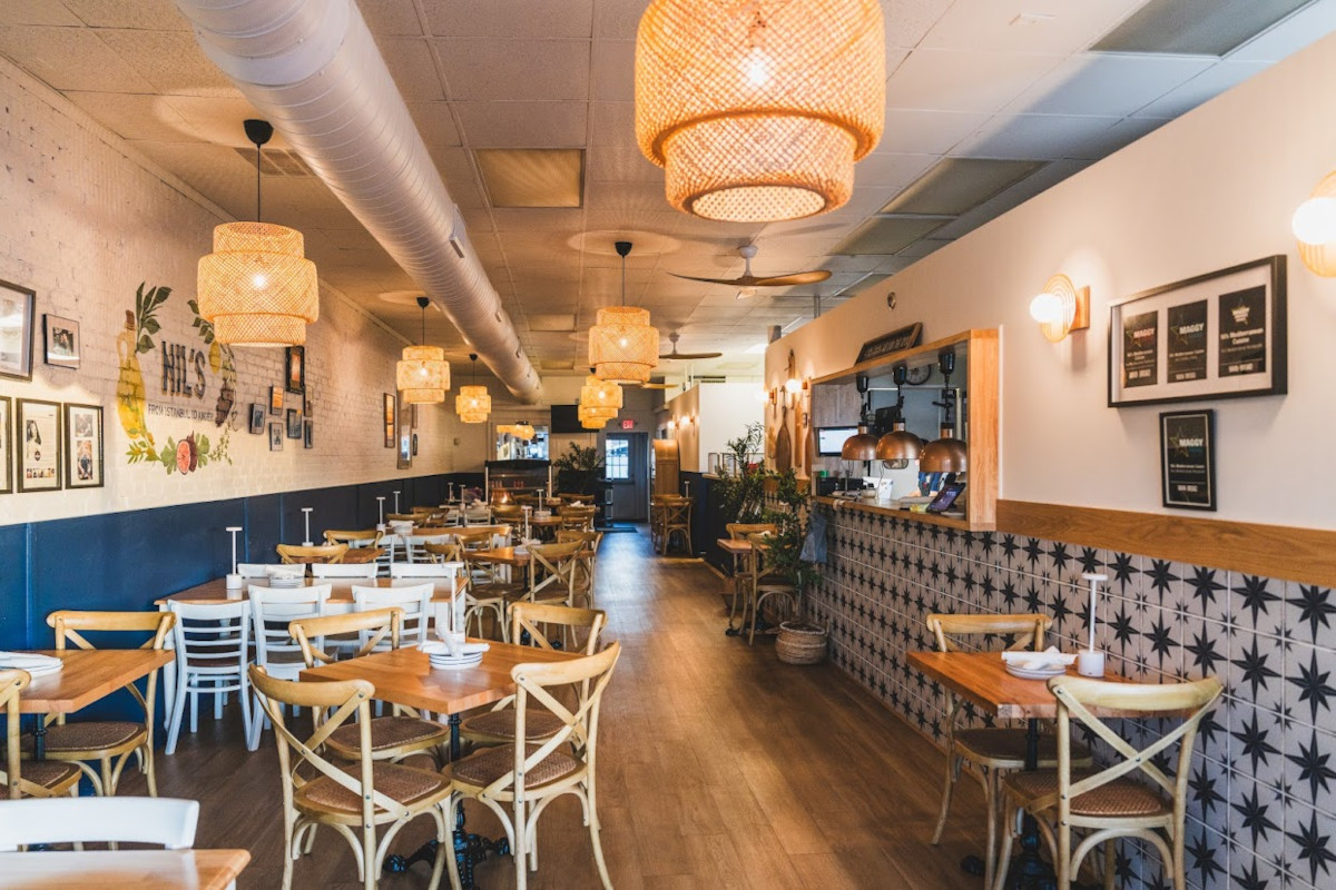 entrance of an Angier location