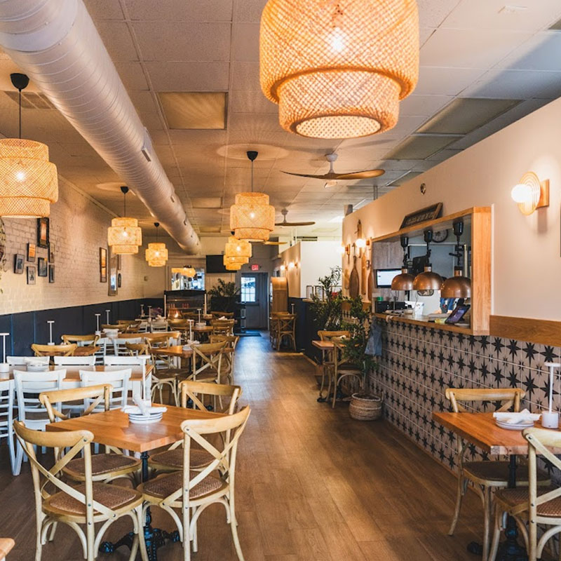 entrance of an Angier location