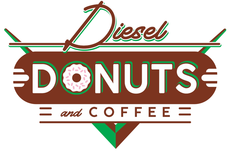 Diesel Donuts Sandersville logo top