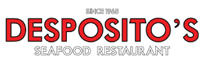 Desposito's Seafood logo top