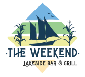 The Weekend Lakeside Bar and Grill logo top