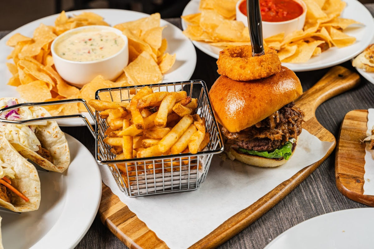 Shakertin's Arlington Food Menu